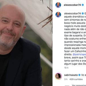 Leia o pronunciamento completo de Alex Escobar feito em seu perfil do Instagram