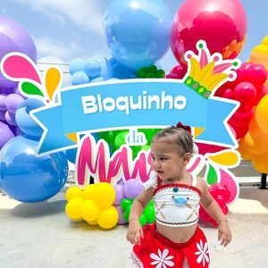 Filha de Neymar ganhou 'bloquinho' no começo do Carnaval 2025