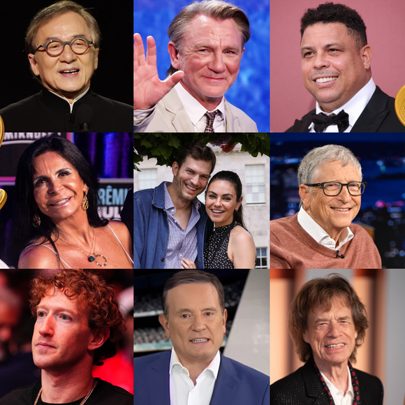 Nada de nepo baby! Nem Bill Gates nem Ronaldo Fenômeno: 12 famosos que NÃO vão deixar herança para os filhos
