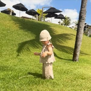 Recentemente Luan Santana postou essa foto da filha e internautas comemoraram