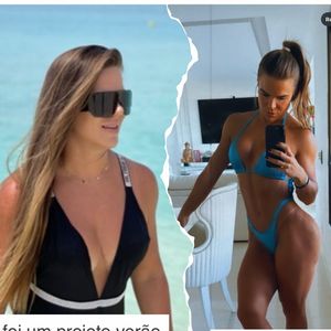 "Adotei uma dieta simples, baseada em comida de verdade, sem invenções, e comecei a me exercitar de forma consistente. Transformei isso em um compromisso inegociável", garantiu Bruna Cramer