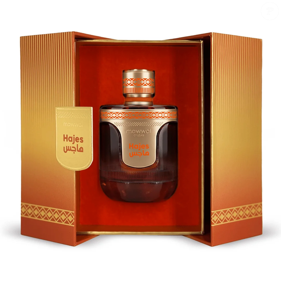 Nem todo perfume precisa de uma ocasião especial: o Hajes (Mawwal) combina canela, baunilha e praliné em uma fragrância doce e quente, perfeita para quem gosta de se cuidar e escolher o próprio programa