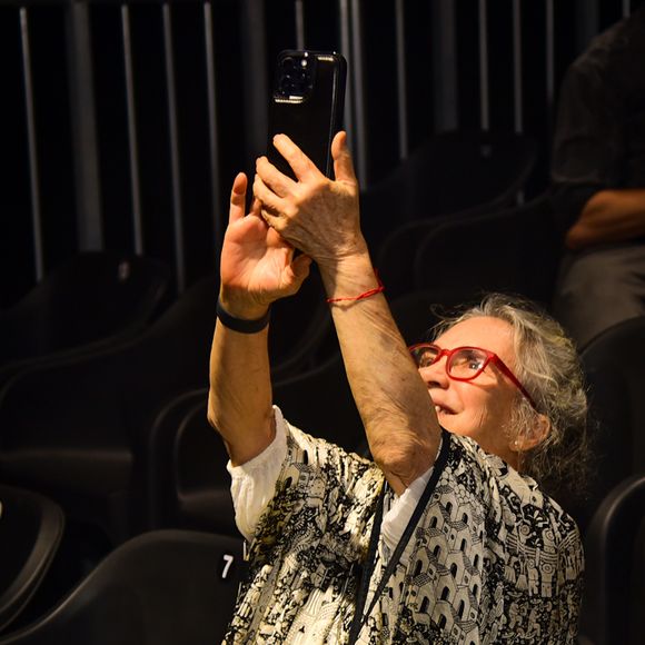 Regina Duarte acompanhou cada detalhe da filha, Gabriela Duarte, no teatro