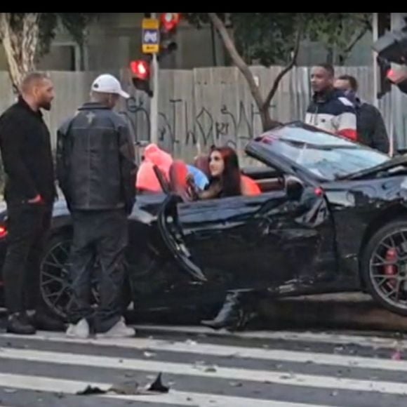 Bia Miranda estava no carro com Gato Preto no momento do acidente