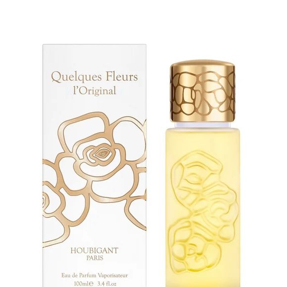 Quelques Fleurs de Houbigant é o perfume escolhido por Lady Di para o dia de seu casamento: uma fragrância floral feminina, lançada em 1913 e assinada pelo perfumista Robert Bienaimé.