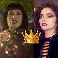 Pode passar a coroa, Natasha! Cláudia Abreu canta trilha icônica de 'Vamp' em 'Dona de Mim' e web reage: 'Homenagem maravilhosa'