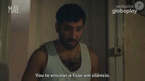 Novela turca 'Mãe': Cengiz (Berkay Ates) trata a pequena Melek (Beren Gökyildiz) na base da violência