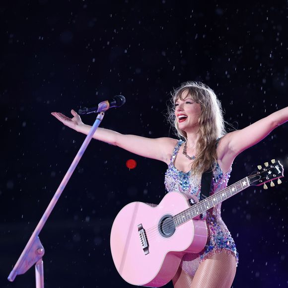 Taylor Swift no Rio de Janeiro em novembro de 2023, durante passagem pelo Brasil com a ‘The Eras Tour’
