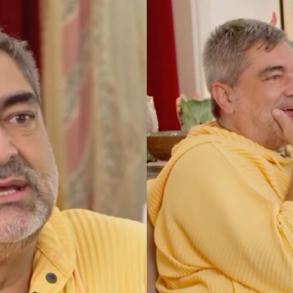 Zeca Camargo surge diferente em vídeo aos 63 anos, é alvo de críticas por peso e lamenta: 'Ralando pra ter um corpo em forma'