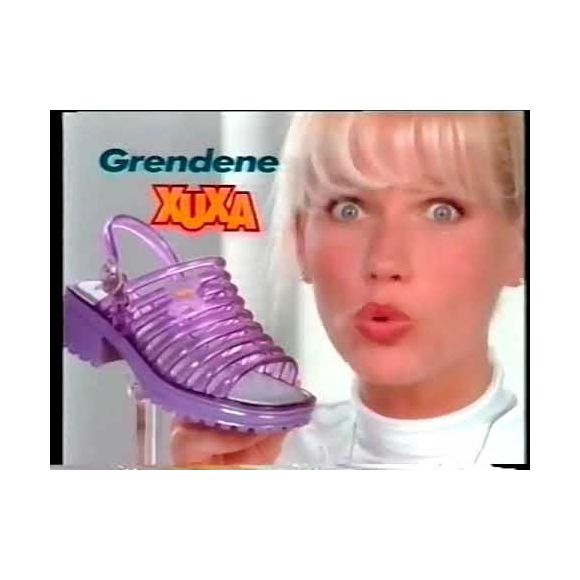 Sandália da Xuxa fez sucesso nos anos 90