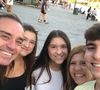 Gugu Liberato, Rose Miriam e filhos em uma das últimas fotos em família