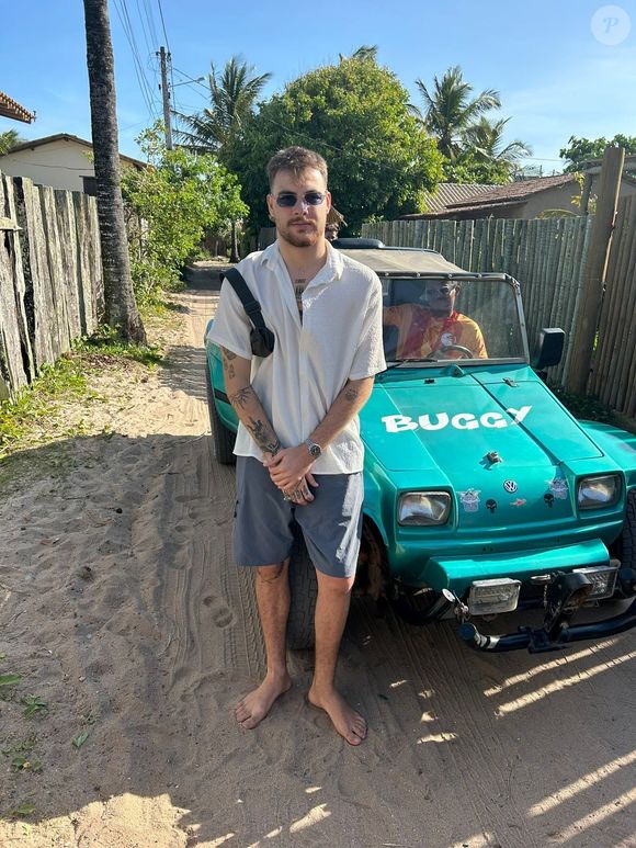 "Estou agradecido que a perna está aqui, que o joelho está bom e que estou conseguindo caminhar sem dor", garante Felipe Poeta