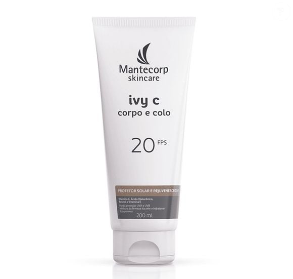 Rejuvenescedor Proteção Solar FPS 20 Ivy C Corpo e Colo, da Mantecorp