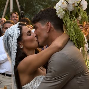 Isabella Arantes está grávida! Anúncio foi feito por Gabriel Medina no altar do casamento; saiba sexo e nome do bebê