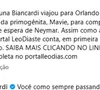 Bruna Biancardi negou as informações de Leo Dias: ‘Você como sempre passando informações erradas. Continue assim, credibilidade incrível’
