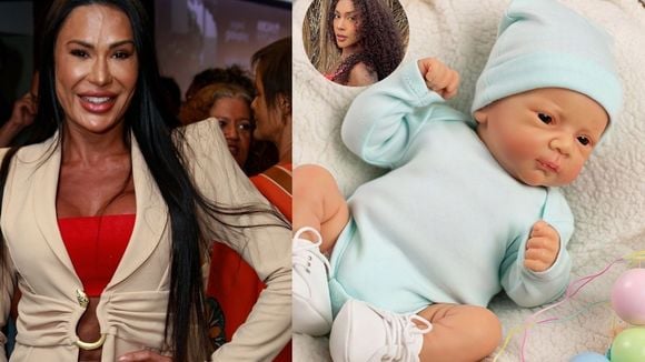 Gracyanne Barbosa adota bebê reborn, revela desejo de ser mãe e a irmã, Giovanna, tem a melhor reação