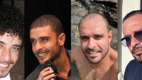 Antes e depois de Diogo Nogueira: de novo visual, namorado de Paolla Oliveira divide opiniões - mas já foi cabeludo e bem diferente. Veja 30 fotos!
