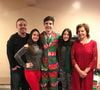 Rose Miriam expôs foto de um Natal com Gugu Liberato e os filhos