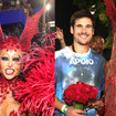 Prótese de dentes, reza de Nicolas Prattes e mais: 30 fotos do desfile da vampira Sabrina Sato na Vila Isabel!