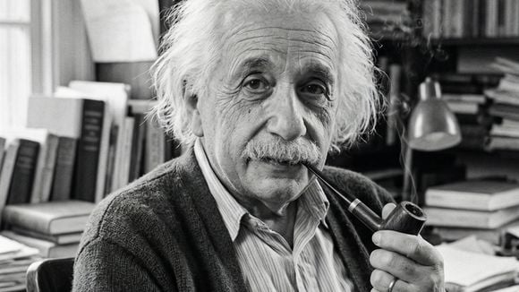Albert Einstein, físico: 'Uma vida tranquila e modesta traz mais felicidade do que a busca incessante pelo sucesso'