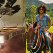 Sala de massagem, piano transparente e móveis de Andy Warhol: a fazenda milionária de Lenny Kravitz no Brasil que está aberta para hóspedes