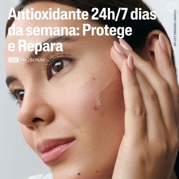 Segundo a Cetaphil, este sérum protege a pele contra danos provocados pela poluição e pela exposição à luz azul, além de proporcionar hidratação desde o primeiro uso