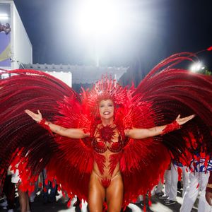 Virgínia Fonseca apostou em fantasia tecnológica para desfilar na Grande Rio