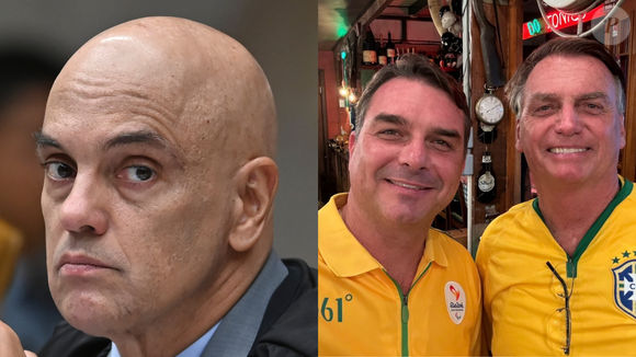 Acusado de causar a prisão do próprio pai, Flávio Bolsonaro ataca Alexandre de Moraes: 'Se meu pai morrer...'