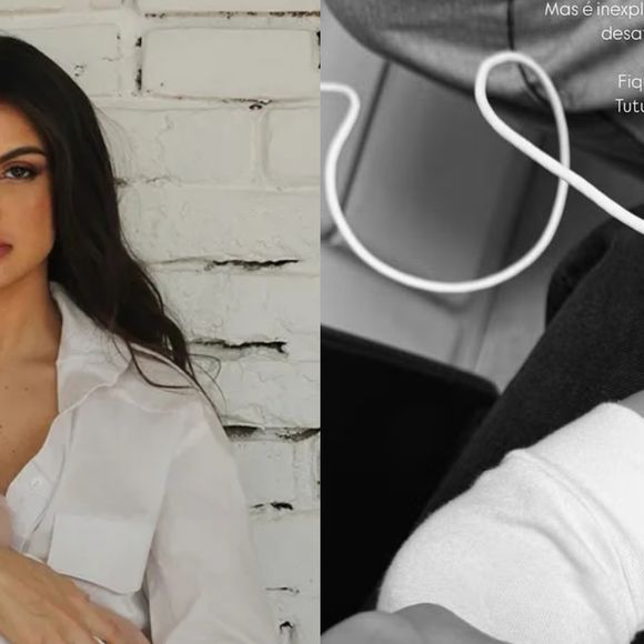 Filha de Neymar com Amanda Kimberlly de 4 meses vai parar no hospital e influenciadora lamenta: 'Sem chão'