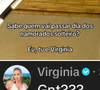 Virgínia Fonseca interage com seguidor no TikTok e resposta sobre 'estar solteira' viraliza entre internautas no sábado (16)