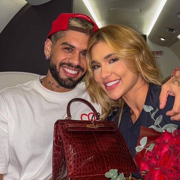 Virgínia ganhou de Zé Felipe bolsa do valor de um apartamento