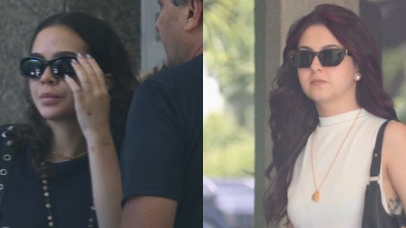 Famosos se despedem da mãe de Mel Maia: Klara Castanho, Ruan Aguiar e mais são clicados em velório de Débora Maia. Veja fotos!