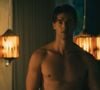 Além da nudez, o corpo de Patrick Schwarzenegger também tem chamado atenção nas redes sociais