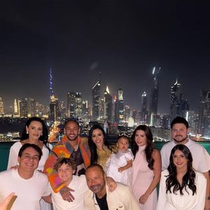 Bruna Biancardi também comemorou o Réveillon 2025 na companhia de amigos e familiares.