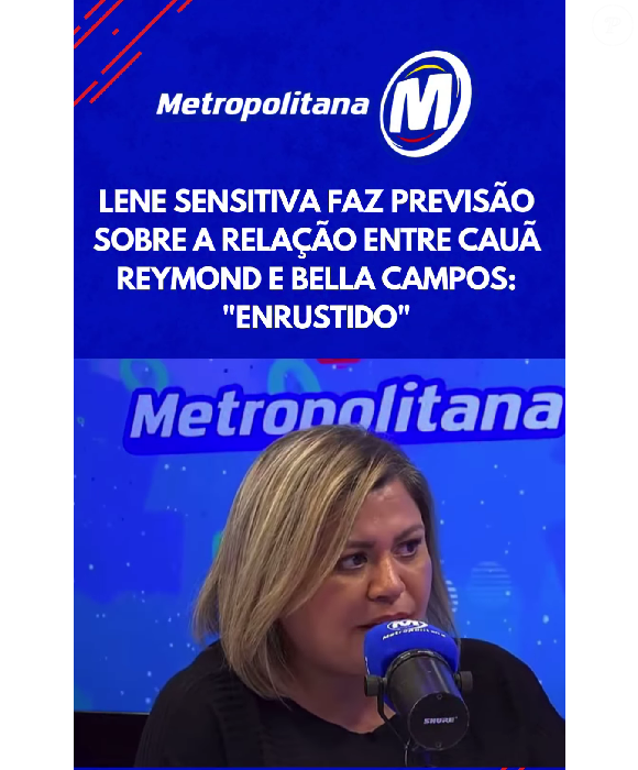 Famosa vidente Lene Sensitiva deu uma entrevista no Programa Chupim.