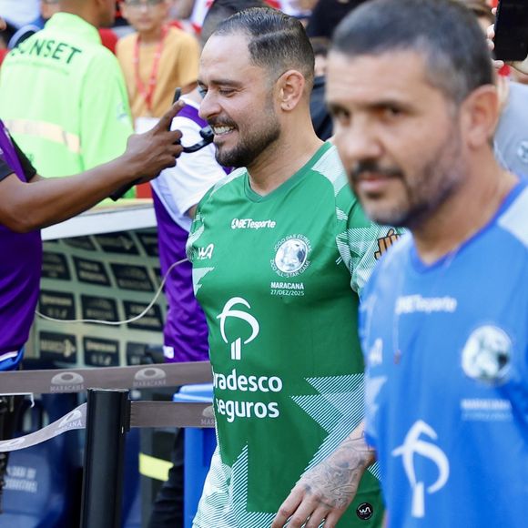 Primeira aparição pública de Diogo Nogueira após a separação de Paolla Oliveira chamou atenção na web