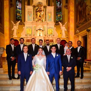 Vestido de noiva da filha de Tom Cavalcante, Maria Cavalcante era no estilo princesa