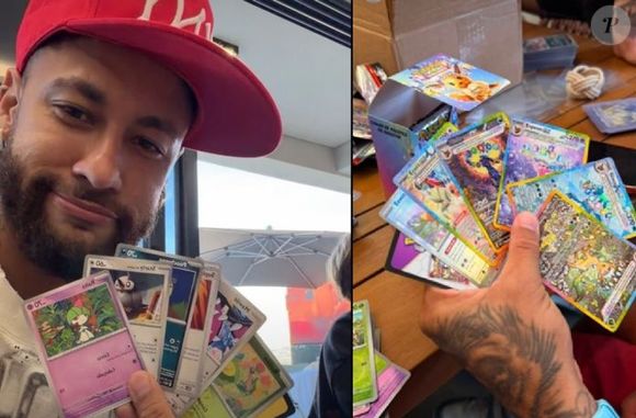 Neymar encontrou cartas estimadas em R$ 15 mil durante uma transmissão, enquanto Memphis Depay prometeu levar ao jogador uma antiga caixa de Pokémon avaliada em cerca de R$ 200 mil. Segundo a coluna Veja Negócios, a brincadeira entre os dois mistura coleção, raridade, especulação e audiência