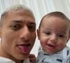 Depiois da festa, Richarlison virou alvo de um comentário polêmico na web, onde uma internauta disse que seu nome era feio e, mesmo assim, foi repassado ao filho