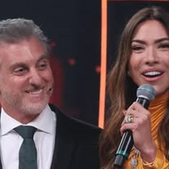 Luciano Huck recebeu Patrícia Abravanel no 'Melhores do Ano' da TV Globo