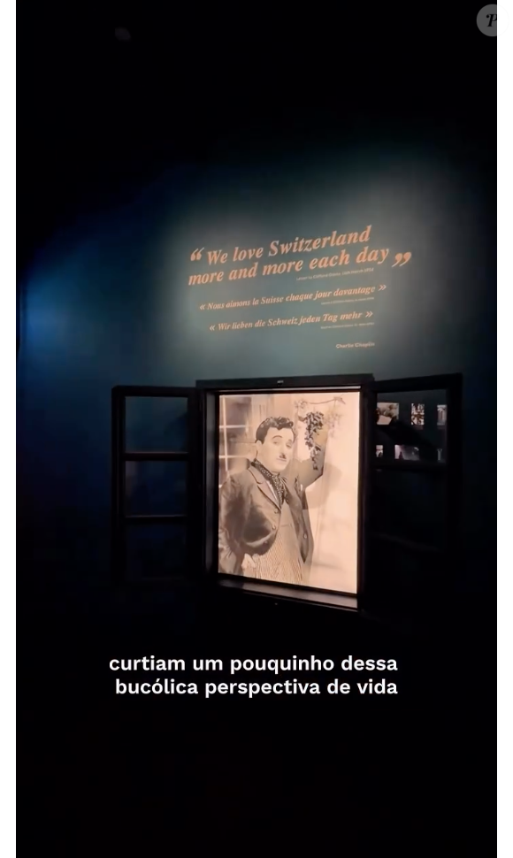 O museu revisita a carreira de Charles Chaplin, os principais filmes e momentos marcantes