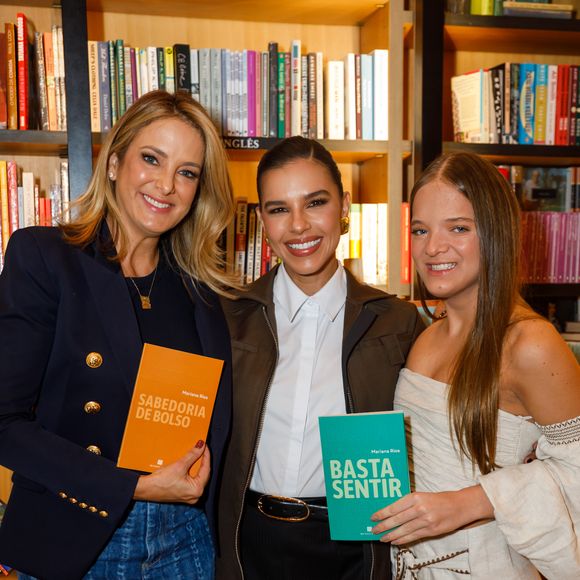 Rafaella Justus, Ticiane Pinheiro e Mariana Rios: ‘Sucesso, amiga. Tenho muito orgulho de você e de sua caminhada, Mariana’, escreveu a apresentadora