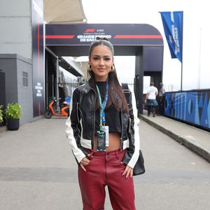 Giulia Busccacio no Grande Prêmio de Fórmula 1 em SP