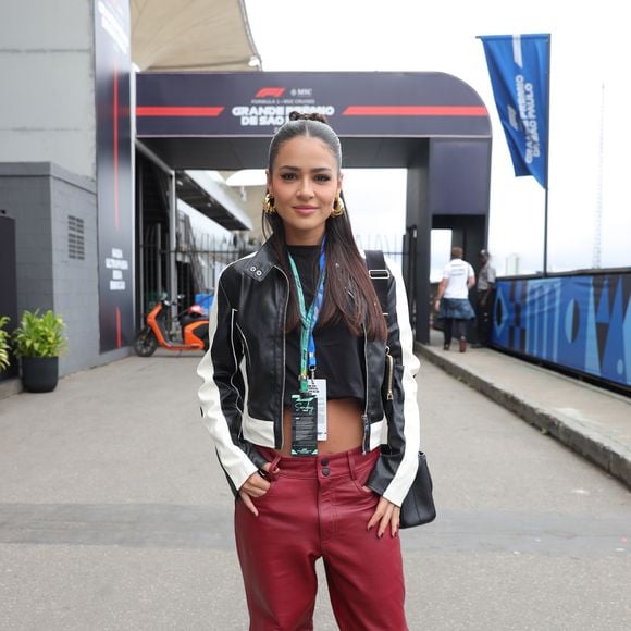 Giulia Busccacio no Grande Prêmio de Fórmula 1 em SP