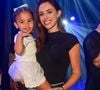 Bruna Biancardi surge com Mel no colo durante noite no circo ao lado de Neymar e da filha mais velha, Mavie