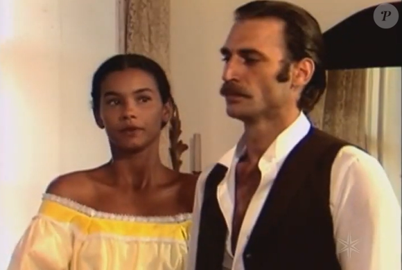 Ainda novinha, Solange Couto esteve no elenco da novela 'Os Imigrantes', exibida pela Band em 1981