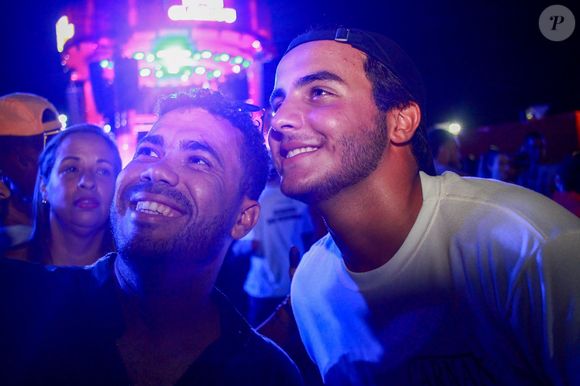 Filho de Ivete Sangalo e Daniel Cady, Marcelo roubou a cena no show da artista