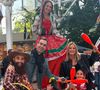 Este sábado (07) foi dia de Ticiane Pinheiro e a família completa curtirem uma festa junina na escola da filha Manuella