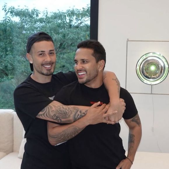 Carlinhos Maia e Lucas Guimarães também abordaram a breve separação que tiveram entre 2022 e 2023, dizendo que não deram tempo suficiente para repensar o casamento
