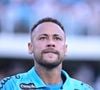 SANTOS, BRAZIL - JUNE 1: Neymar of Santos looks on during the Brasileirao 2025 match between Santos v Botafogo at Urbano Caldeira Stadium (Vila Belmiro) on June 1, 2025 in Santos, Brazil. (Photo by Rebeca Schumacker/Sports Press Photo/Getty Images)